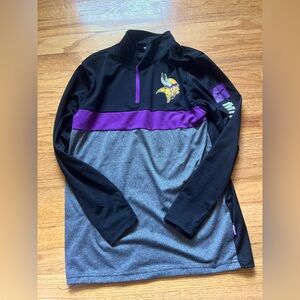 Boys NFL crew neck jacket size 14-16